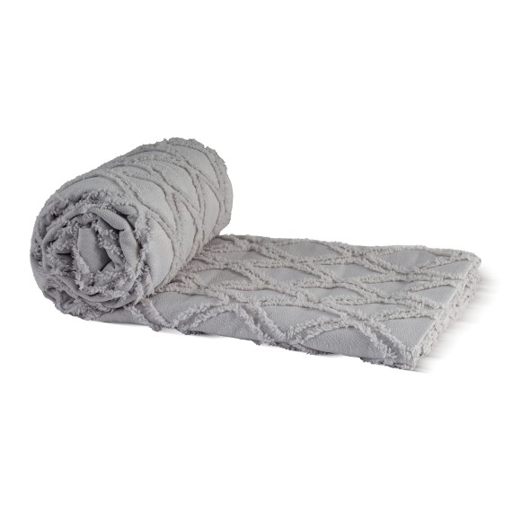Покрывало RESTFUL NAKI02 180X250 LIGHT GREY 