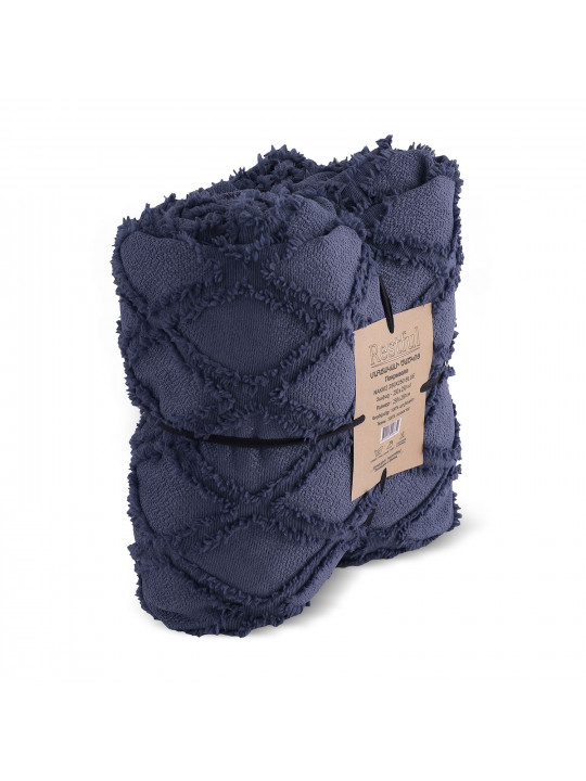 Մահճակալի ծածկոց RESTFUL NAKI02 250X250 BLUE 