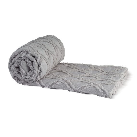 Покрывало RESTFUL NAKI02 250X250 LIGHT GREY 