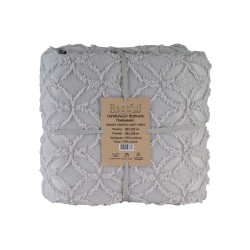 Bed cover RESTFUL NAKI03 180X250 LIGHT GREY 