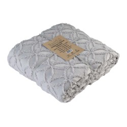 Bed cover RESTFUL NAKI03 250X250 LIGHT GREY 