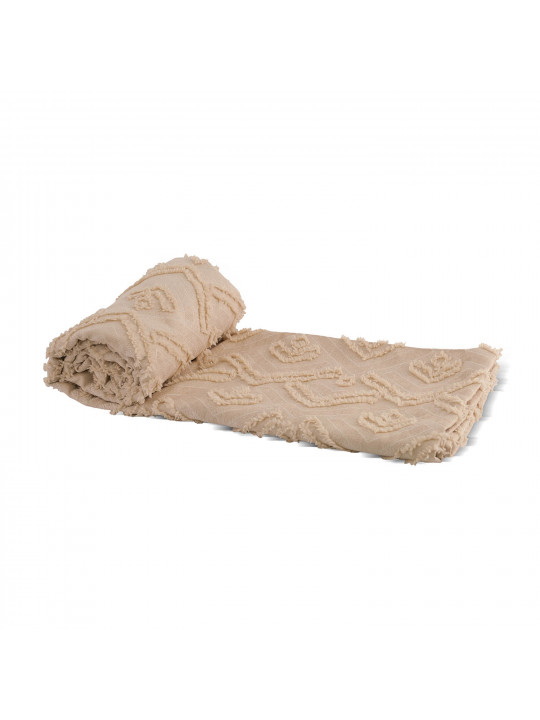 Մահճակալի ծածկոց RESTFUL NAKI05 180X250 BEIGE 