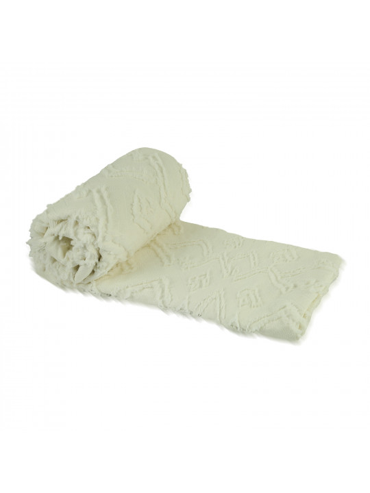 Մահճակալի ծածկոց RESTFUL NAKI05 180X250 LIGHT CREAM 