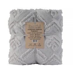 Bed cover RESTFUL NAKI05 180X250 LIGHT GREY 