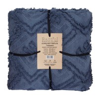 Bed cover RESTFUL NAKI05 250X250 INDIGO 