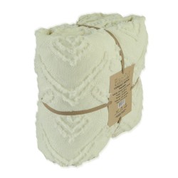Bed cover RESTFUL NAKI05 250X250 LIGHT CREAM 