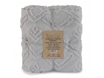 Bed cover RESTFUL NAKI05 250X250 LIGHT GREY 