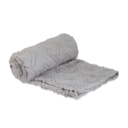 Bed cover RESTFUL NAKI05 250X250 LIGHT GREY 