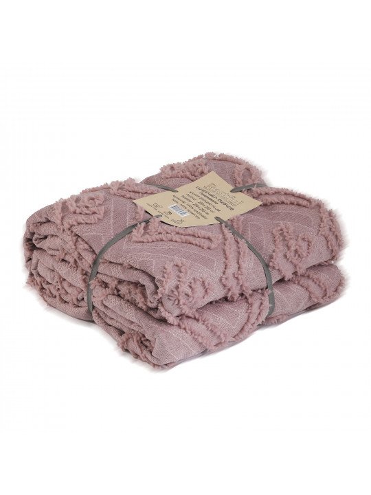 Bed cover RESTFUL NAKI05 250X250 PLUM 