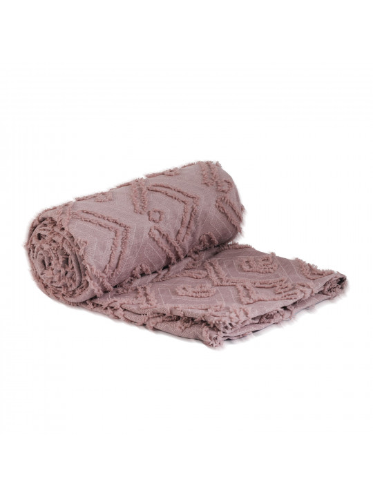 Bed cover RESTFUL NAKI05 250X250 PLUM 