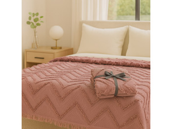 Покрывало RESTFUL NAKI05 250X250 PLUM 
