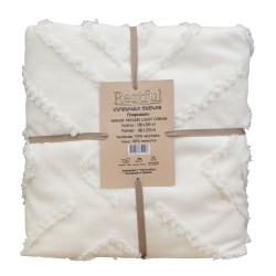 Покрывало RESTFUL NAKI08 180X250 LIGHT CREAM 