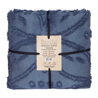 Bed cover RESTFUL NAKI09 250X250 INDIGO 