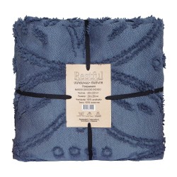 Bed cover RESTFUL NAKI09 250X250 INDIGO 