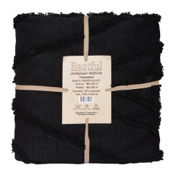 Bed cover RESTFUL NAKI10 180X250 BLACK 