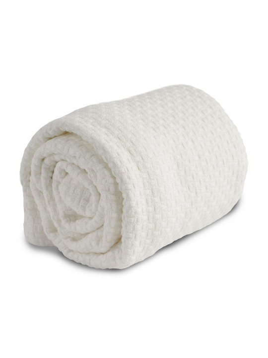 Plaid RESTFUL NP 100X115 WHITE 