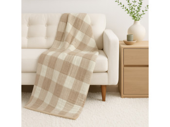 Plaid RESTFUL PKM 120X170 CAPPUCCINO 