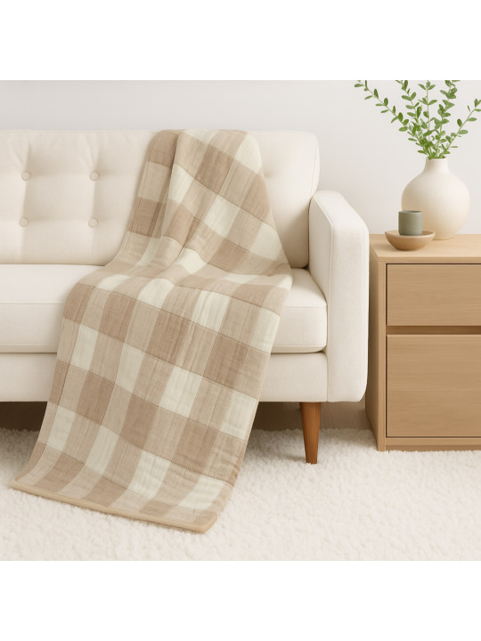 Plaid RESTFUL PKM 120X170 CAPPUCCINO 