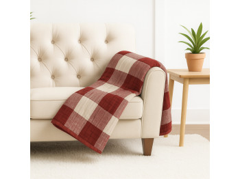 Plaid RESTFUL PKM 120X170 MAROON 