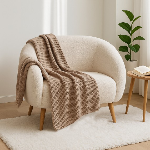 Plaid RESTFUL PP 150X230 BEIGE 