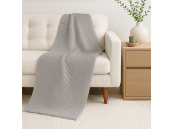 Плед RESTFUL PP 150X230 LIGHT GREY 