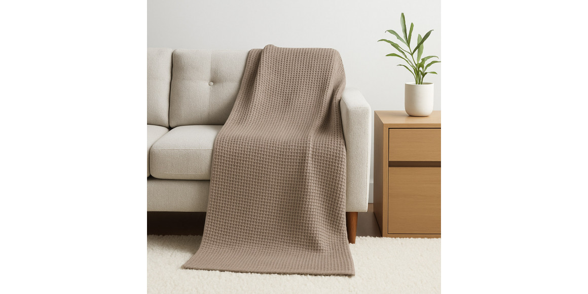Plaid RESTFUL PP 210X230 BEIGE 