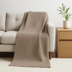 Plaid RESTFUL PP 210X230 BEIGE 