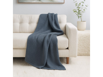 Plaid RESTFUL PP 210X230 DARK GREY 
