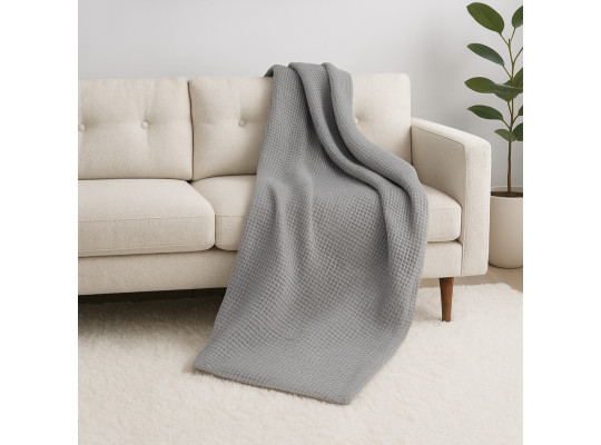 Плед RESTFUL PP 210X230 LIGHT GREY 