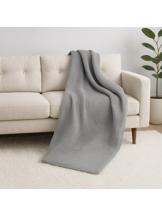 Plaid RESTFUL PP 210X230 LIGHT GREY 