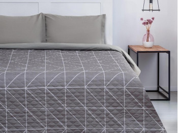 Bed cover SIMA-LAND ETEL 230X210 EURO GREY 5092822