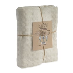 Plaid RESTFUL TENCEL 100X115 MILK 