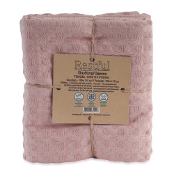 Plaid RESTFUL TENCEL 100X115 PUDRA 