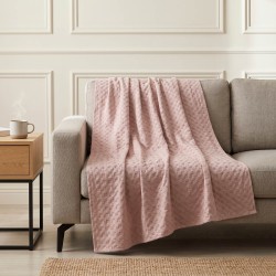 Plaid RESTFUL TENCEL 100X115 PUDRA 