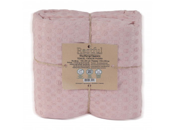Plaid RESTFUL TENCEL 150X230 PUDRA 
