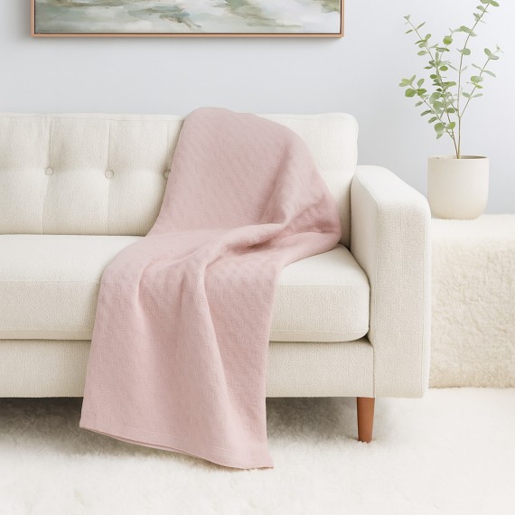 Plaid RESTFUL TENCEL 150X230 PUDRA 