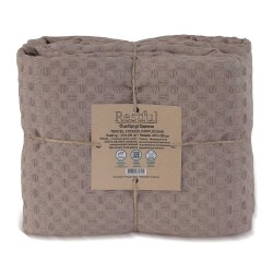 Plaid RESTFUL TENCEL 210X230 CAPPUCCINO 