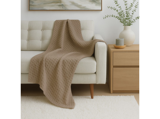 Плед RESTFUL TENCEL 210X230 CAPPUCCINO 