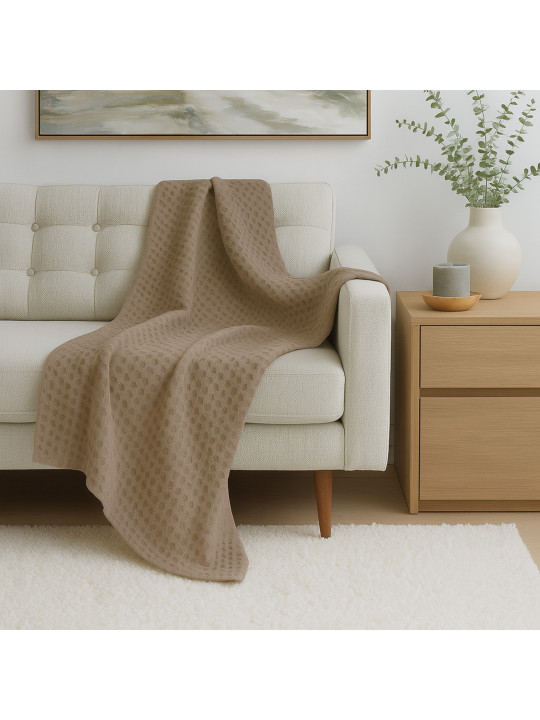 Ծածկոց RESTFUL TENCEL 210X230 CAPPUCCINO 