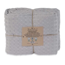 Plaid RESTFUL TENCEL 210X230 LIGHT GREY 
