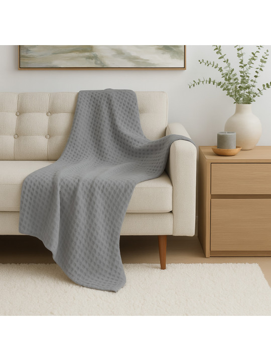 Ծածկոց RESTFUL TENCEL 210X230 LIGHT GREY 