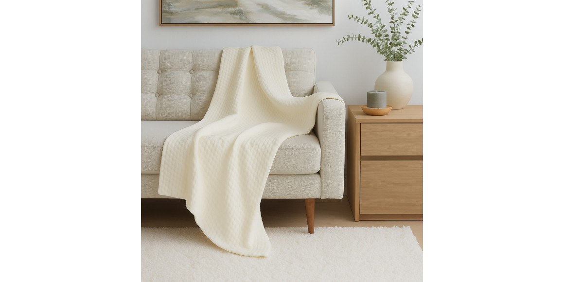 Ծածկոց RESTFUL TENCEL 210X230 MILK 