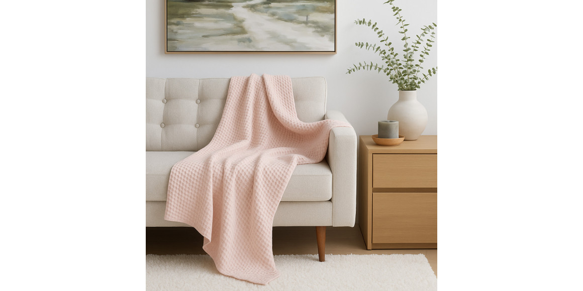 Plaid RESTFUL TENCEL 210X230 PUDRA 
