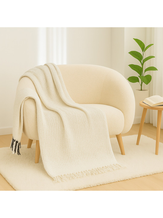Плед KOOPMAN THROW 2ASS CLR (A35940130)