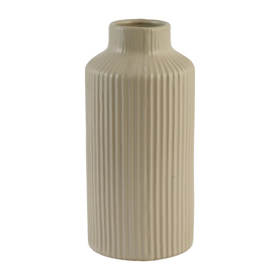 Ծաղկաման KOOPMAN VASE EMBOSSED 25CM 2ASS CLR (839457) (095242180)