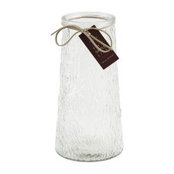 Ваза KOOPMAN VASE GLASS 10X22CM 3ASS CLR (153348) (AC7100670)