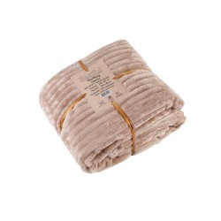 Plaid RESTFUL WELLSOFT 220X240 BEIGE 