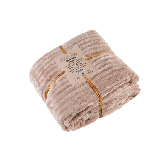 Плед RESTFUL WELLSOFT 220X240 BEIGE 