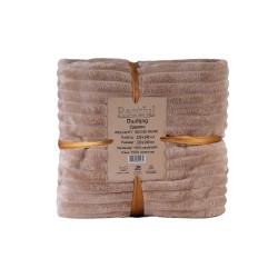 Plaid RESTFUL WELLSOFT 220X240 BEIGE 