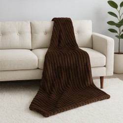 Plaid RESTFUL WELLSOFT 220X240 COFFEE 